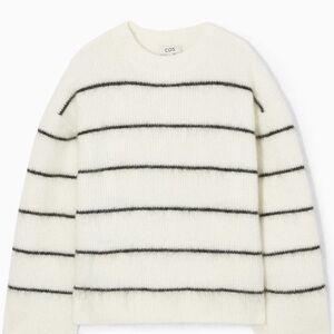COS TEXTURED MOHAIR-BLEND SWEATER